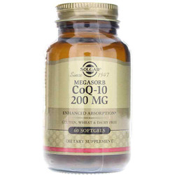 CoQ-10 200 Mg Megasorb